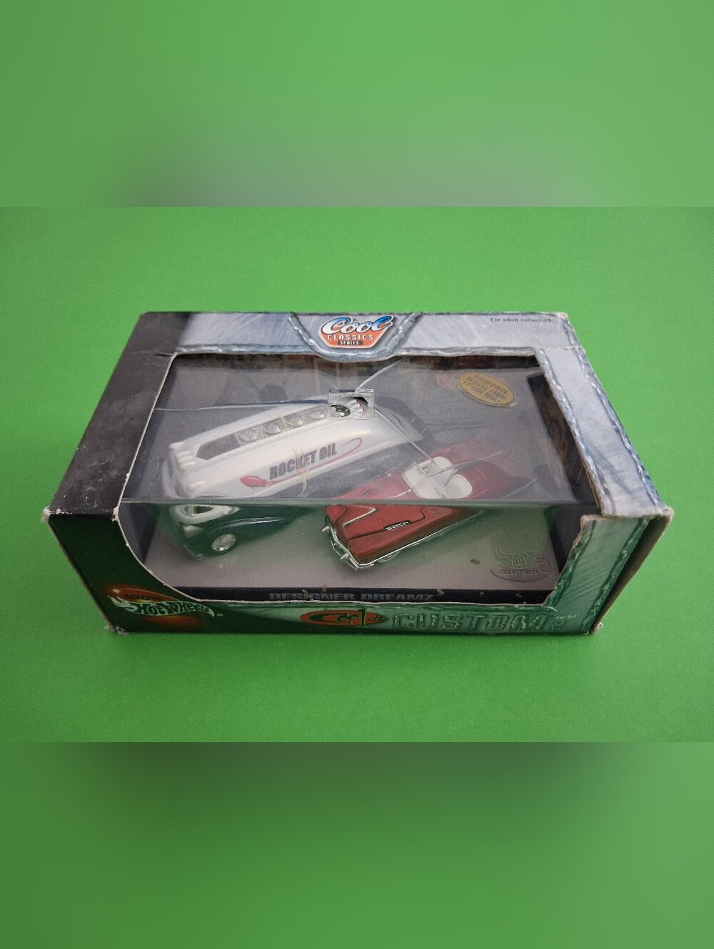 Hot Wheels 100% Cool Classics Cool ’N’ Custom II ’37 Chevy 2-Car Set 2000
